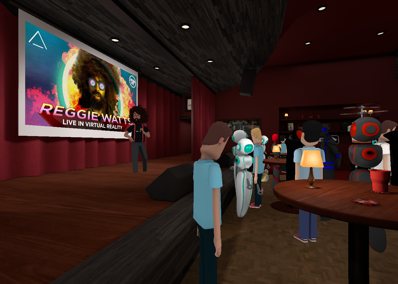 Reggie Watts Live in VR
